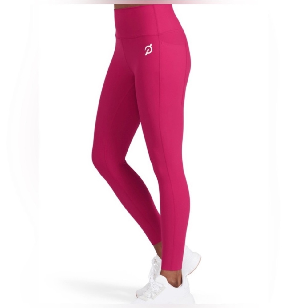 Peloton Cadent High Rise‎ Pocket Leggings M Pink